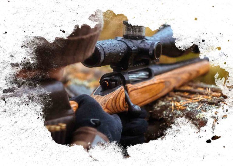Jagdschule Abt-Jaeger schiesst mit Gewehr