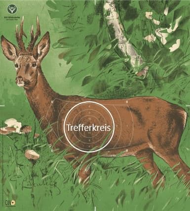 Rehbock Trefferkreis