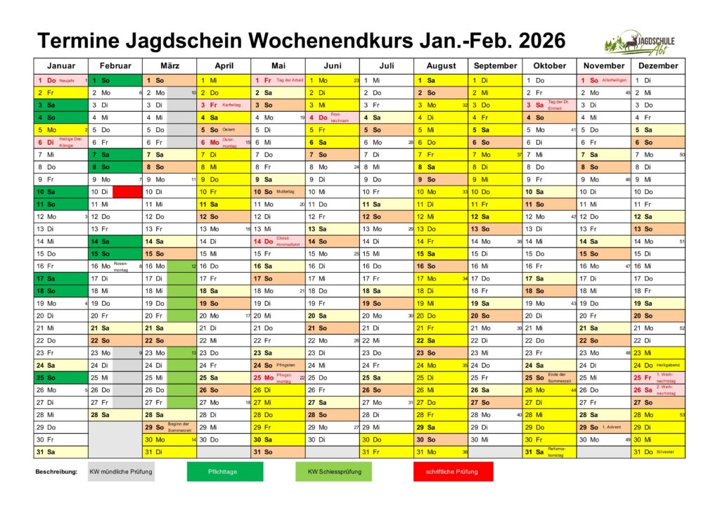 Termine Online Januar 2026